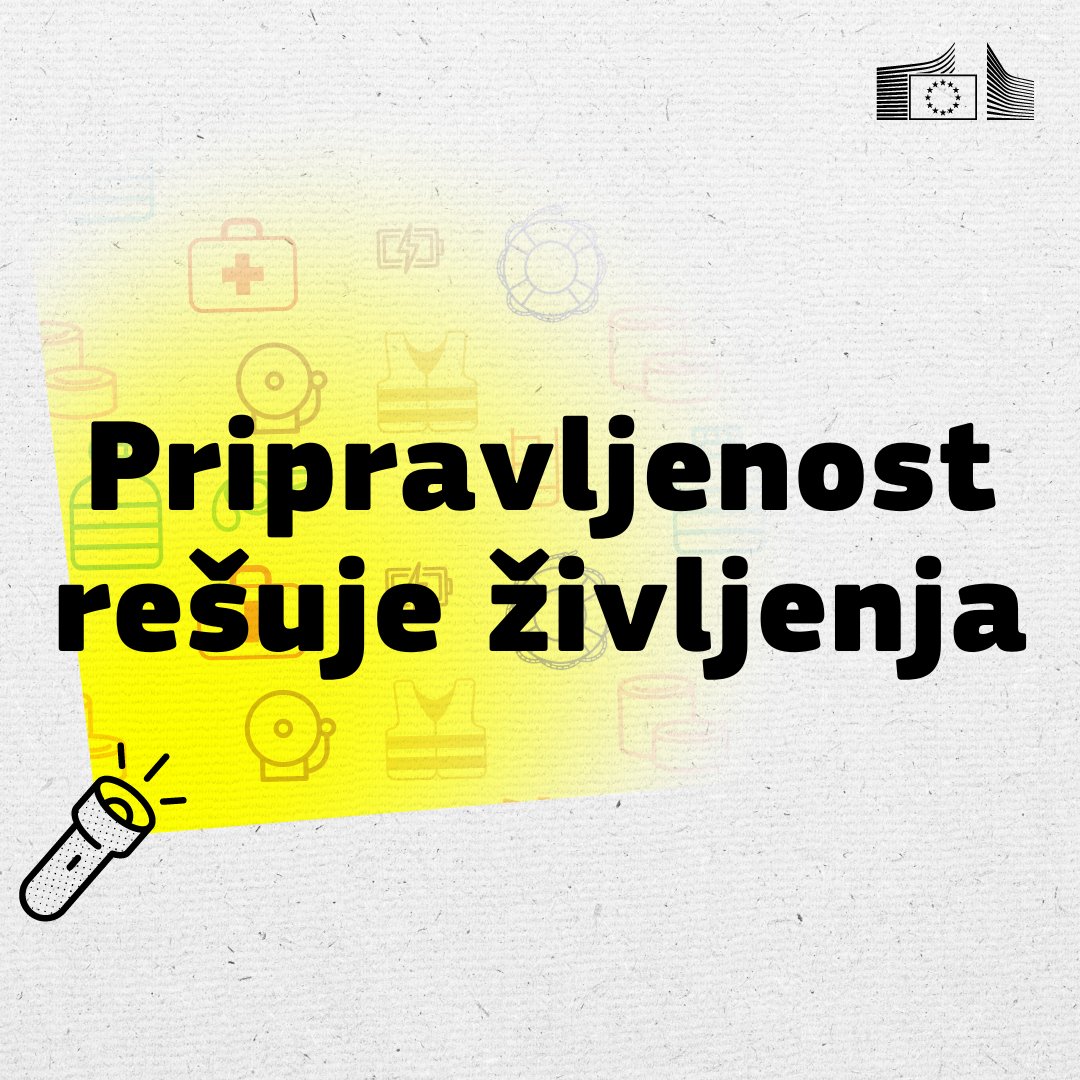 Da se znamo hitro odzvati na nesreče, smo že dokazali.  A narediti moramo še več.

🆕Strategija za pripravljenost EU krepi našo sposobnost predvidevanja, preprečevanja in odzivanja na raznovrstne krize, od kibernetskih groženj do naravnih nesreč.

👉ec.europa.eu/commission/pre…