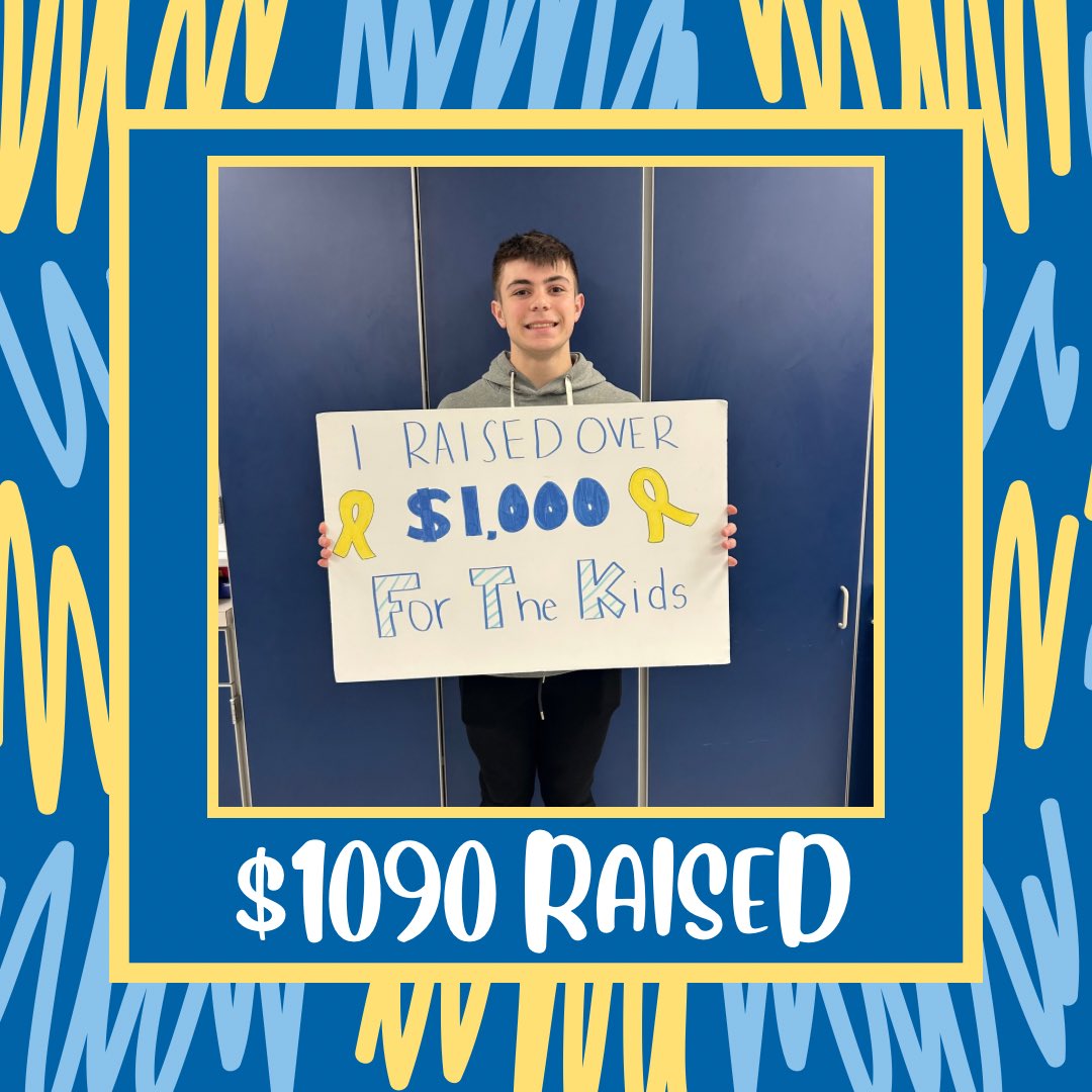 Congrats to member Hunter Keith for reaching $1,000 FTK! 🎗️