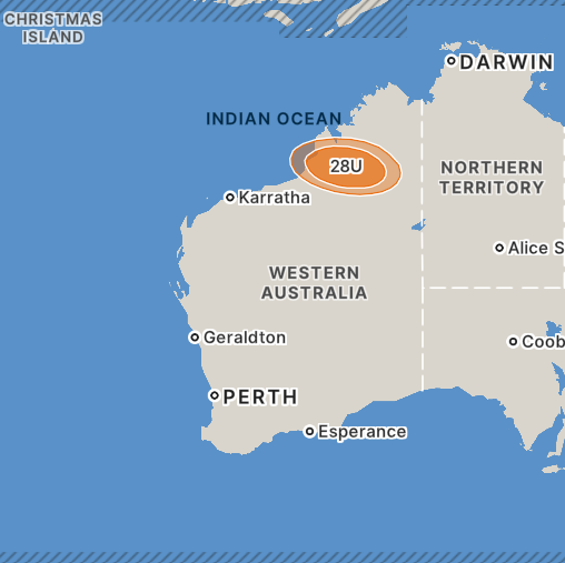 LimWeather's tweet photo. #28U/#Invest93S off N #WesternAustralia has 35% chance to become a #Cyclone in 7 days;all interests in between #PortHedland and #Broome to begin preps now due to potential for life threatening #Flooding Rains #Wxx #WxTwitter #tropicswx #93S #CycloneDianne #Dianne #28S https://t.co/SHepVPrYlf