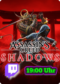🔴 Heute um 19:00 Uhr LIVE!

Ich stürze mich in die Welt von Assassin’s Creed Shadows! Samurai oder Shinobi – was wird’s? Kommt vorbei und erlebt es mit mir! ⚔️🎮

👉 twitch.tv/schulle83

#AssassinsCreedShadows #TwitchStreamer #Gaming #Livestream