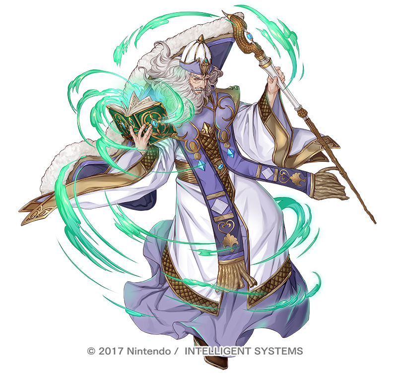 「『ファイアーエムブレム ヒーローズ』にて「ミラ教団最高司祭 ノーマ」のイラストを」|🌸めいさい🌸のイラスト