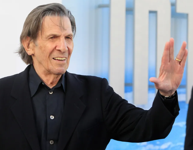 AuthorPylesJ's tweet image. #BOTD 1931 Leonard Nimoy, #StarTrek&apos;s #Spock. Happy Heavenly Birthday, Leonard.