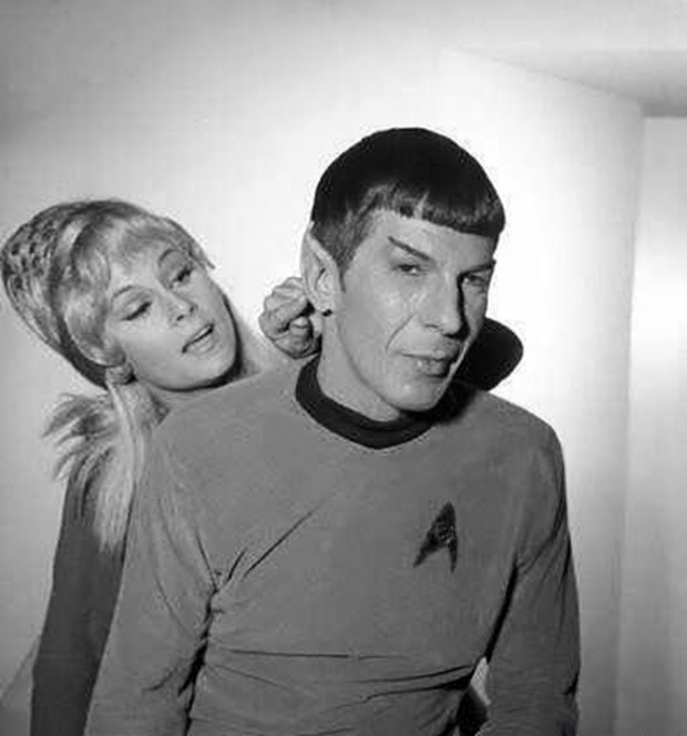 AuthorPylesJ's tweet image. #BOTD 1931 Leonard Nimoy, #StarTrek&apos;s #Spock. Happy Heavenly Birthday, Leonard.