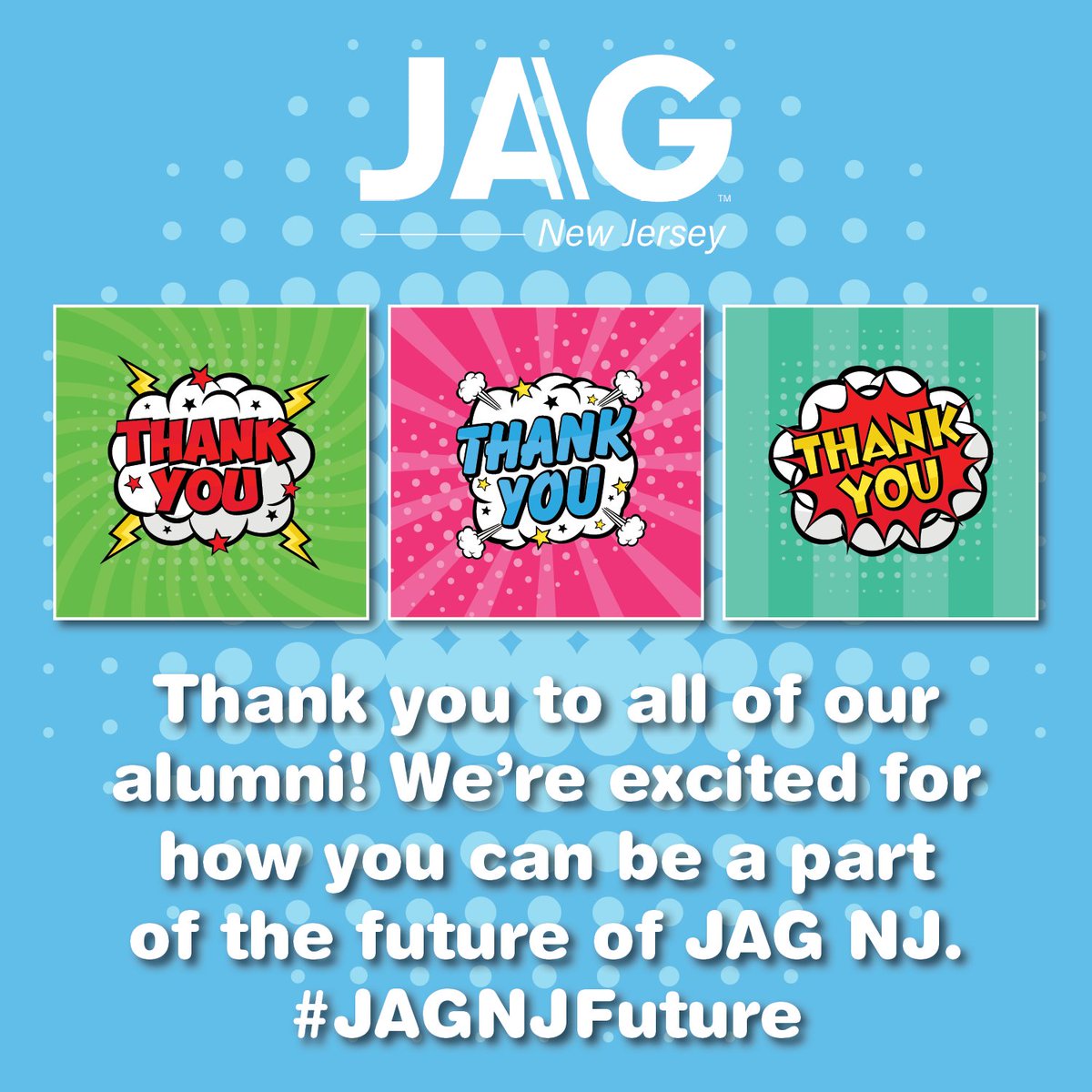 We're grateful to our alumni for reconnecting and sharing their stories. 🌟 Join us as we look ahead to the future of JAG NJ. #JAGNJFuture