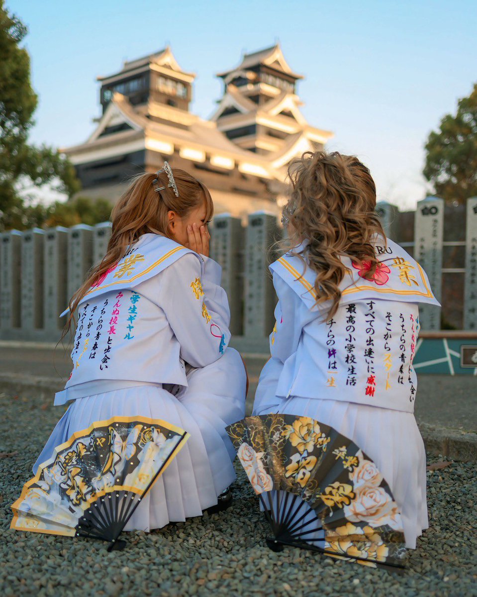 無事小学校卒業しました🥰 #りゅらら #初代KOGYARU専属モデル