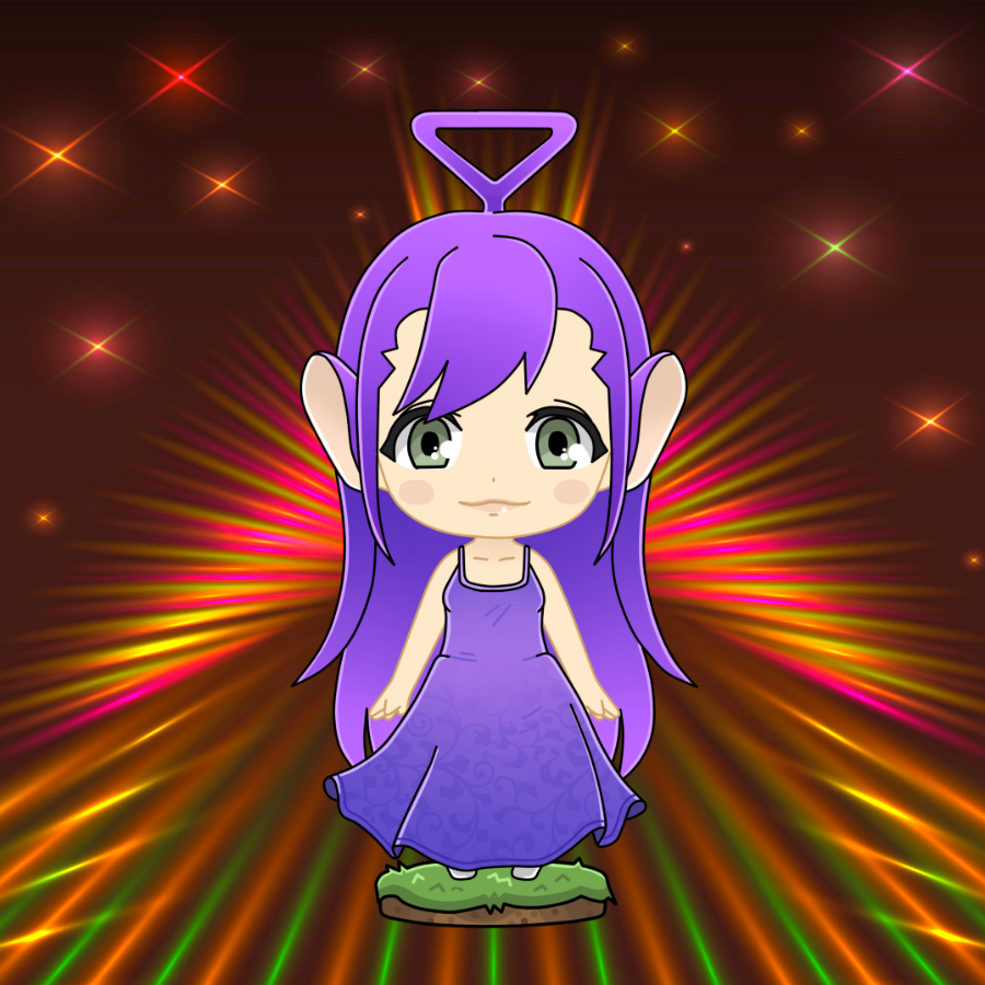 NftSelina's tweet image. OMG! 💖 ArtStyleMimi #535 lives in a totally magical land! She sings &amp;amp; dances! Wanna be BFFs? Poll: A) Sing a song! B) Send sparkles! C) Both! ✨ #MagicalMimi #FriendRequest #ValleyGirlVibes )🙏