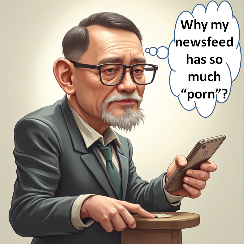 Who should tell him about the algorithm?