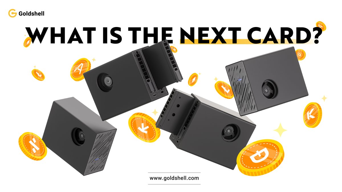 🚀 BYTE is not just a miner — it’s your flexible platform and quiet wealth accumulation device.
🎁 We’re giving away 1 BYTE!
How to join:
1️⃣ Follow <a href="/goldshellminer/">goldshellminer/</a> 
2️⃣ Repost this post
3️⃣ Comment your guess: What’s the next Algorithm Card?
👉 Tag the project you believe will be