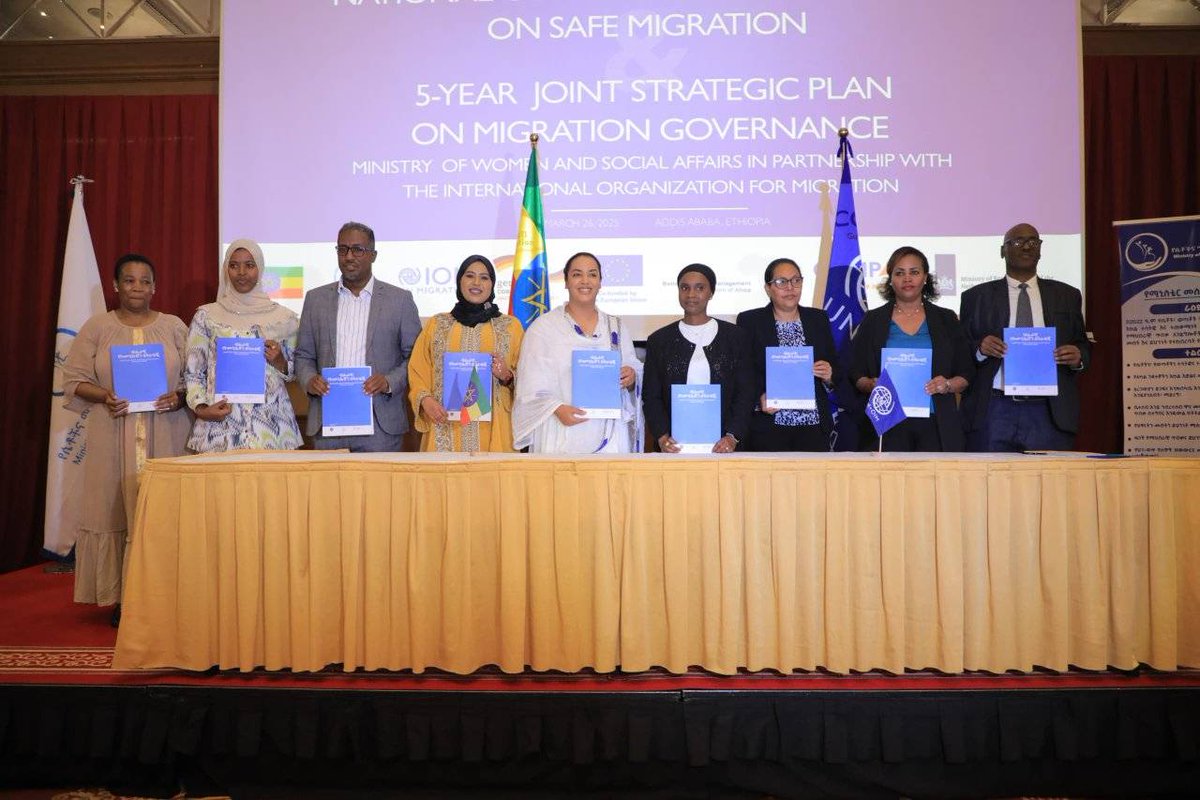 FBC (Fana Broadcasting Corporate S.C.) (@fanatelevision) on Twitter photo .<a href="/IOMEthiopia/">IOM Ethiopia</a> jointly with #Ethiopia launches five-year strategic migration plan
fanabc.com/english/iom-jo… .<a href="/IOMEthiopia/">IOM Ethiopia</a> jointly with #Ethiopia launches five-year strategic migration plan
fanabc.com/english/iom-jo…