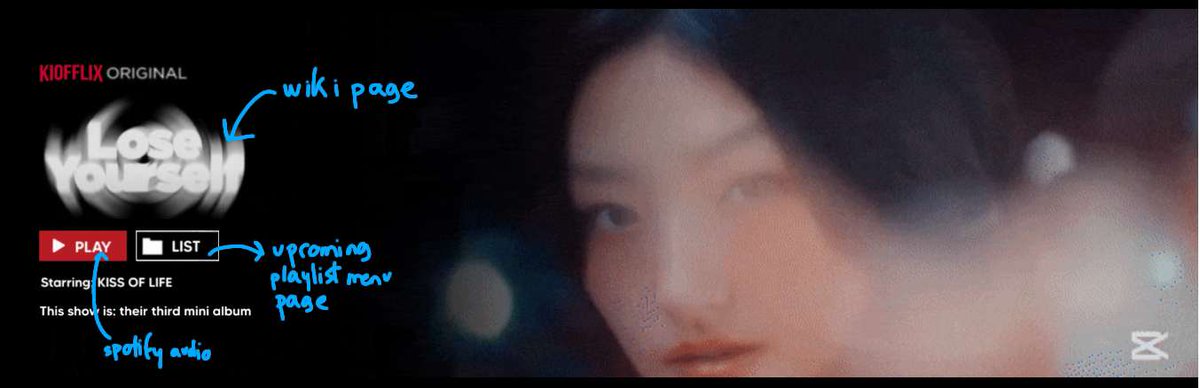KIOFFLIX's tweet photo. <KIOFFLIX BANNER DESIGN UPDATE>
KISS OF LIFE "ππ°π·π¦ π π°πΆπ³π΄π¦ππ§" banner updated!
Instead of the buttons and logo being in the banner, they're now real buttons!
π: https://t.co/WzKQNuVeUq
#KISSOFLIFE #KIOF #ν€μ€μ€λΈλΌμ΄ν #Love_Yourself #KISSY #KIOFFLIX https://t.co/A8oPJRk8zs