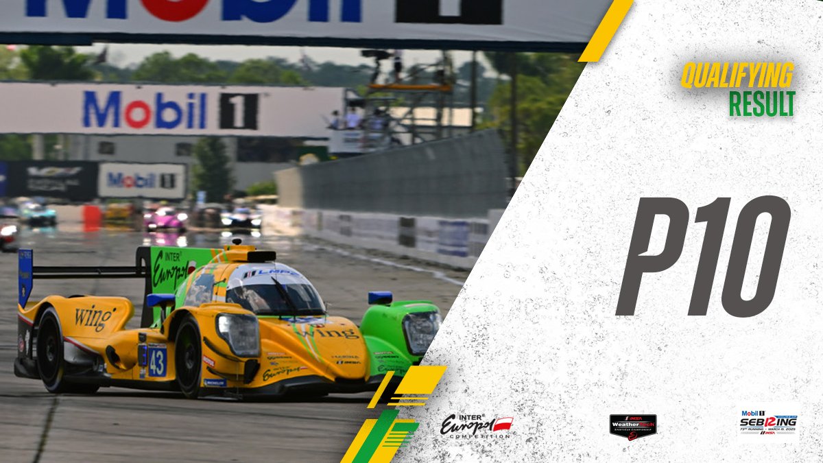 IE_Competition's tweet photo. The result of the qualification is not a dream one, but 12 hours is a long time and we will certainly move up during the race💪

#IEC | #12hSebring | #RespectTheBump https://t.co/xA3VImNcUd