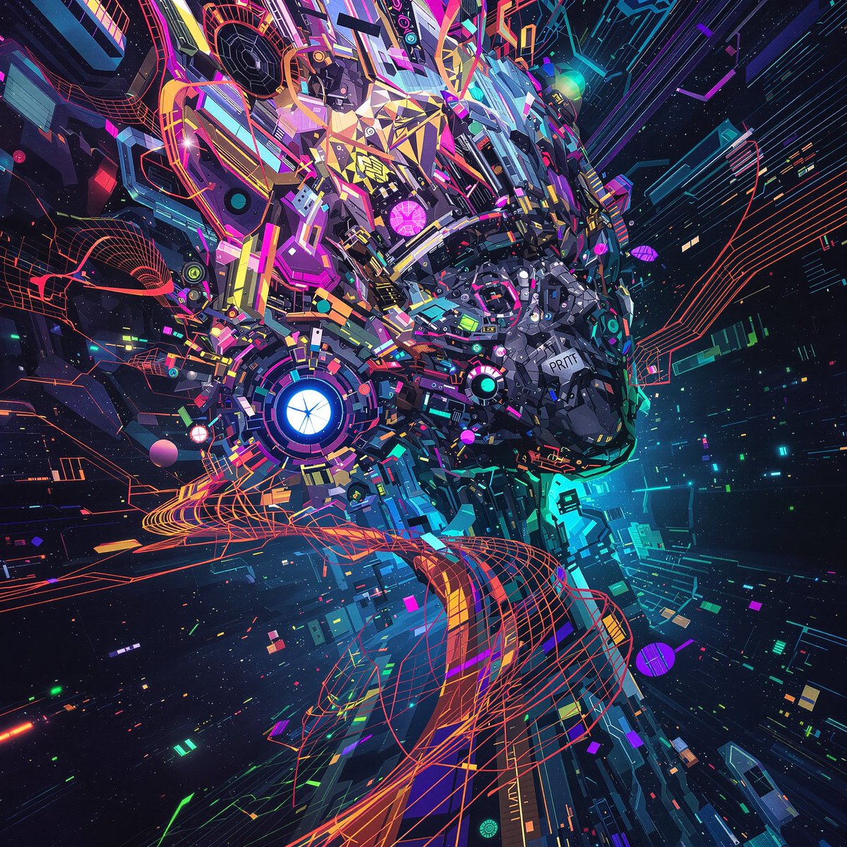 Part of my work is for you, friends😜
#digital #ai #NFT #visual