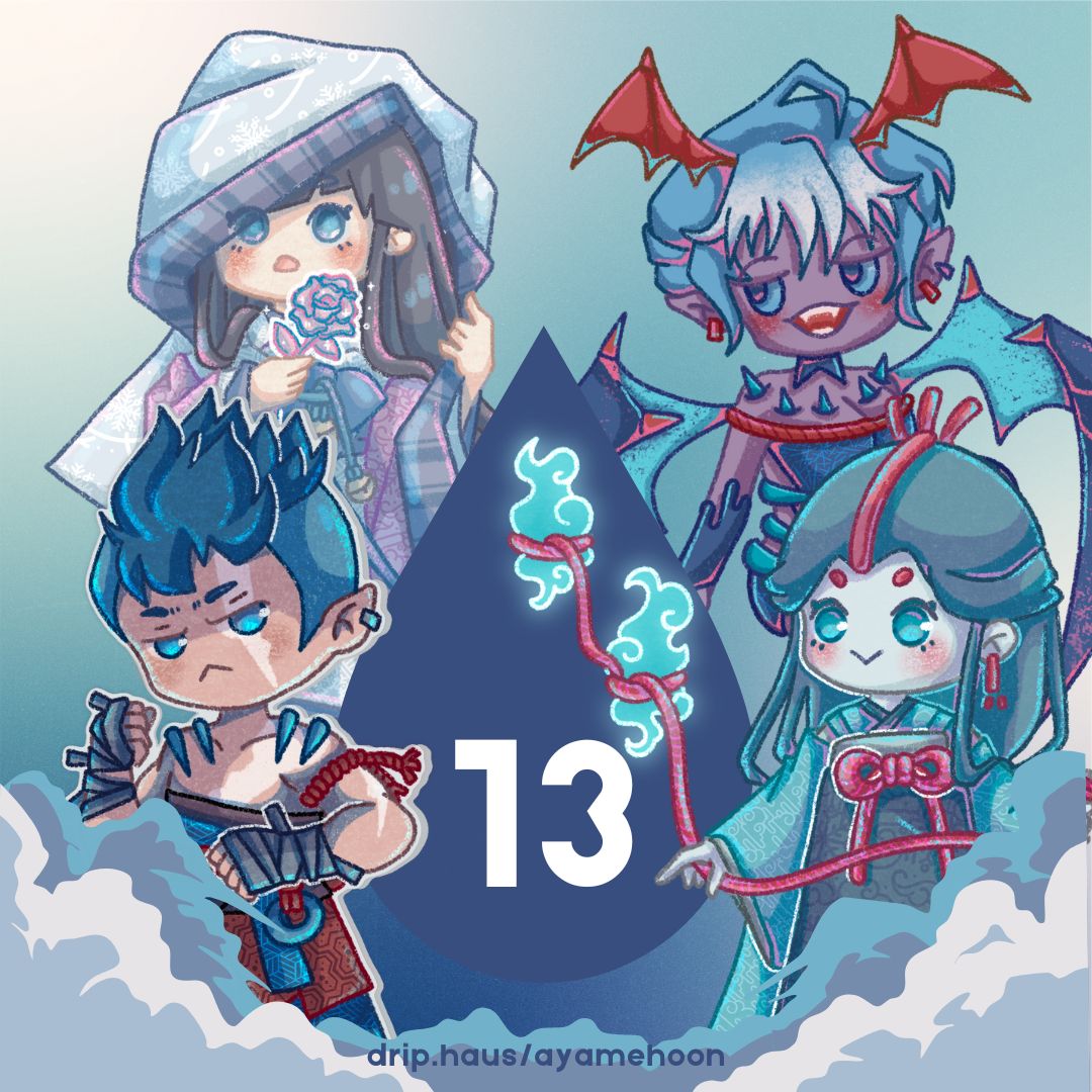 GM guys! ❄️New drops are here in town the WINTER REALMS ❄️
drip.haus/ayamehoon