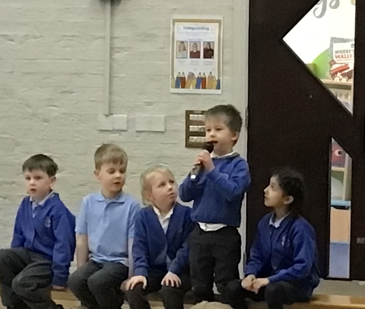 Year One did an amazing job leading Collective Worship today. They shared their learning about thr oceans and recycling. Well done Year One - you were amazing!
