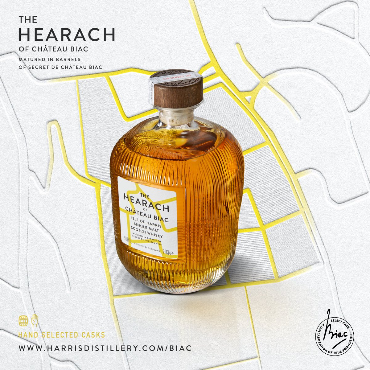 Meet The Hearach Of Château Biac. 

Just 720 bottles available to buy via an online ballot. Entry closes 20.03.2025

Learn more via harrisdistillery.com/biac