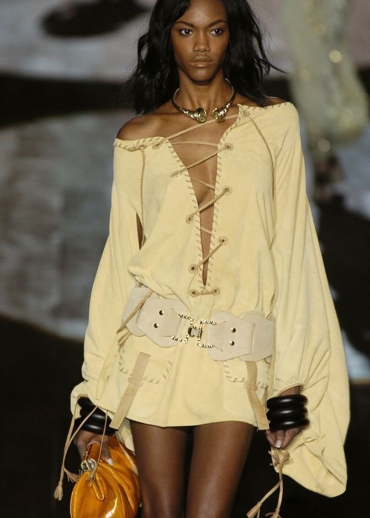 virgoessence's tweet image. Roberto Cavalli, SS 2005