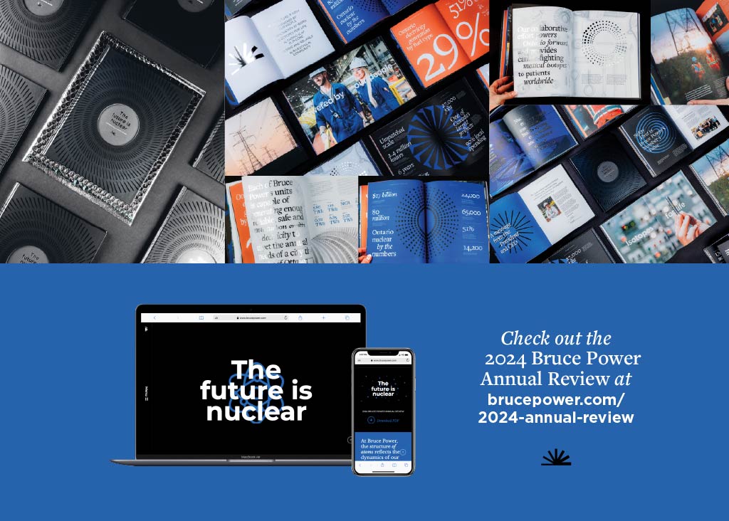 Bruce_Power's tweet photo. Bruce Power’s 2024 Annual Review highlights its people, innovation, projects and cancer-fighting medical isotopes: https://t.co/1Tcj3OaMKs
#nuclearenergy #brucepower #medicalisotopes #ontario https://t.co/7GBfwQrfE1