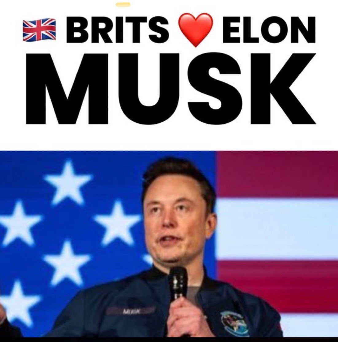 Raise you hand if you fully Stand with <a href="/elonmusk/">Elon Musk</a> 🇬🇧🙏