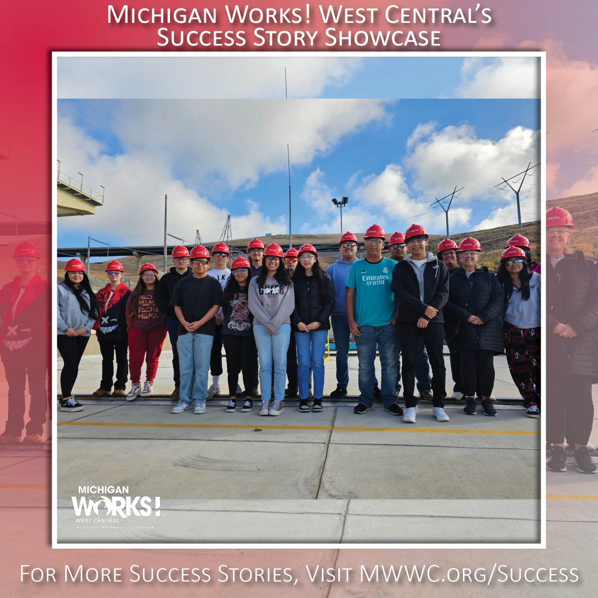 Thanks to Consumers Energy for a tour of its pumped-storage facility for Hart &amp; Shelby high school students! The Oceana College Access Network helped facilitate this unforgettable experience!
Read their full story &amp; others' at MWWC.org/Success.
#SaturdaySuccessStory #MWWC
