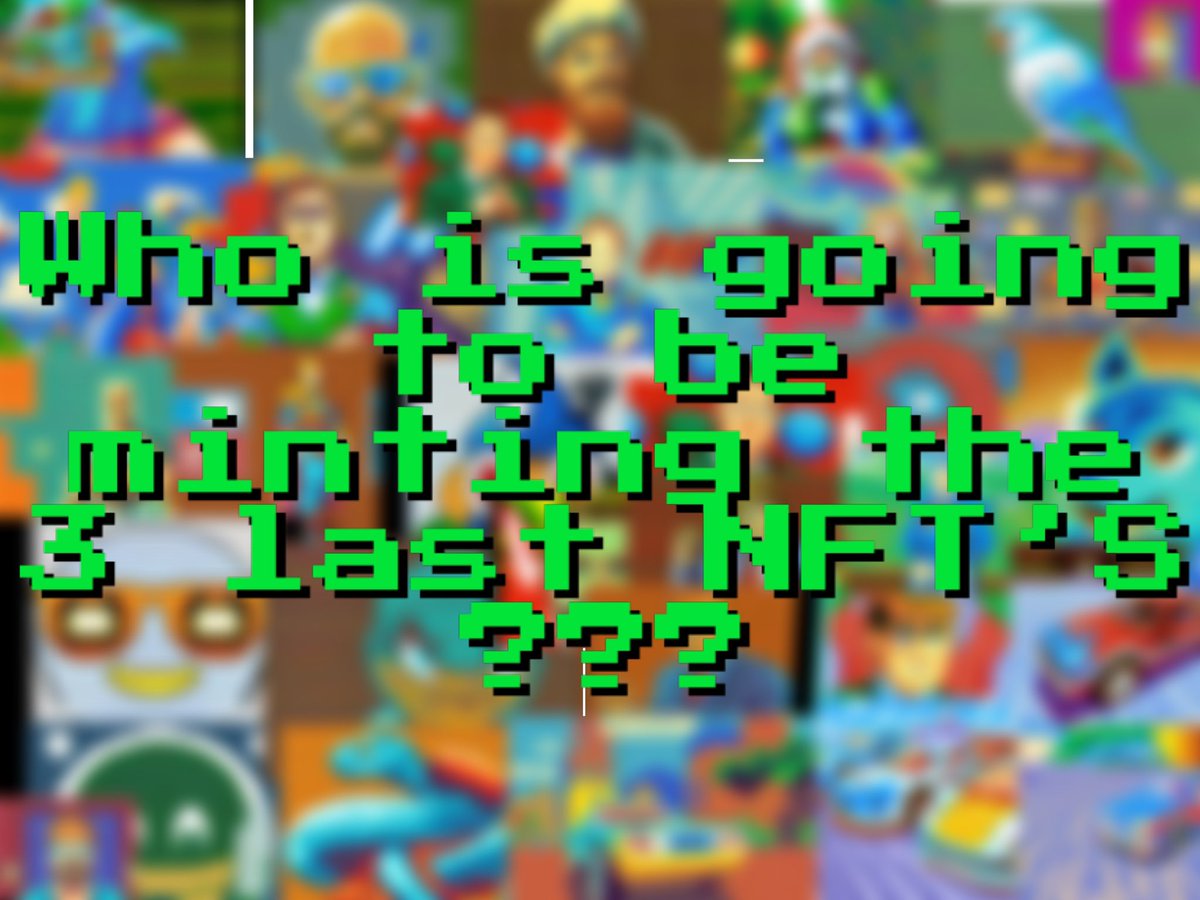 MJstudio_96's tweet photo. Who is going to be minting the 3 last NFT’S ???
#Opensea #NFTCollectors #NFT #ETH #Ethereumbase #art #DonaldTrump #ElonMusk #andrewtate #funnymeme 

https://t.co/xswJViy1ue 

 #fypシviral https://t.co/L8ay2qhjBv