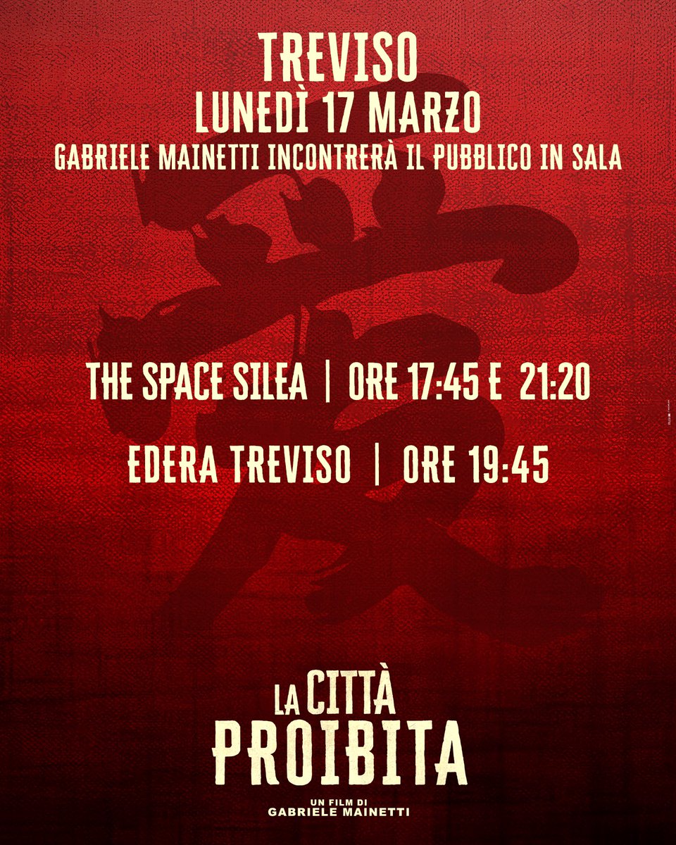 Con la disciplina di un monaco Shaolin faccio tappa nelle sale italiane per presentarvi #LaCittàProibita prima parte. Uataaaaa! Ci vediamo lì!