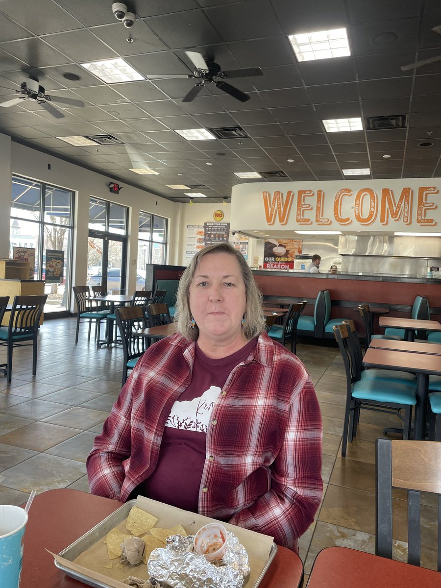 After few years gap, we made it back to <a href="/Moes_HQ/">Moe's Southwest Grill</a> for our anniversary meal.  Twenty-seven years and we had celebrated quite a few with a stack.