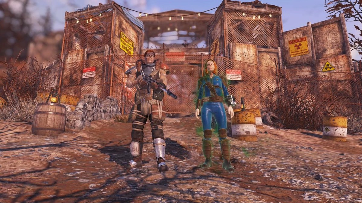 Fallout's tweet photo. Join us for a Discord Stage AMA with some of our #Fallout76 devs! We'll be answering community-submitted questions about our upcoming update, Ghoul Within!

See you in one hour (1pm ET): https://t.co/gTRfcrA2hL https://t.co/5Tfdg4vLCD