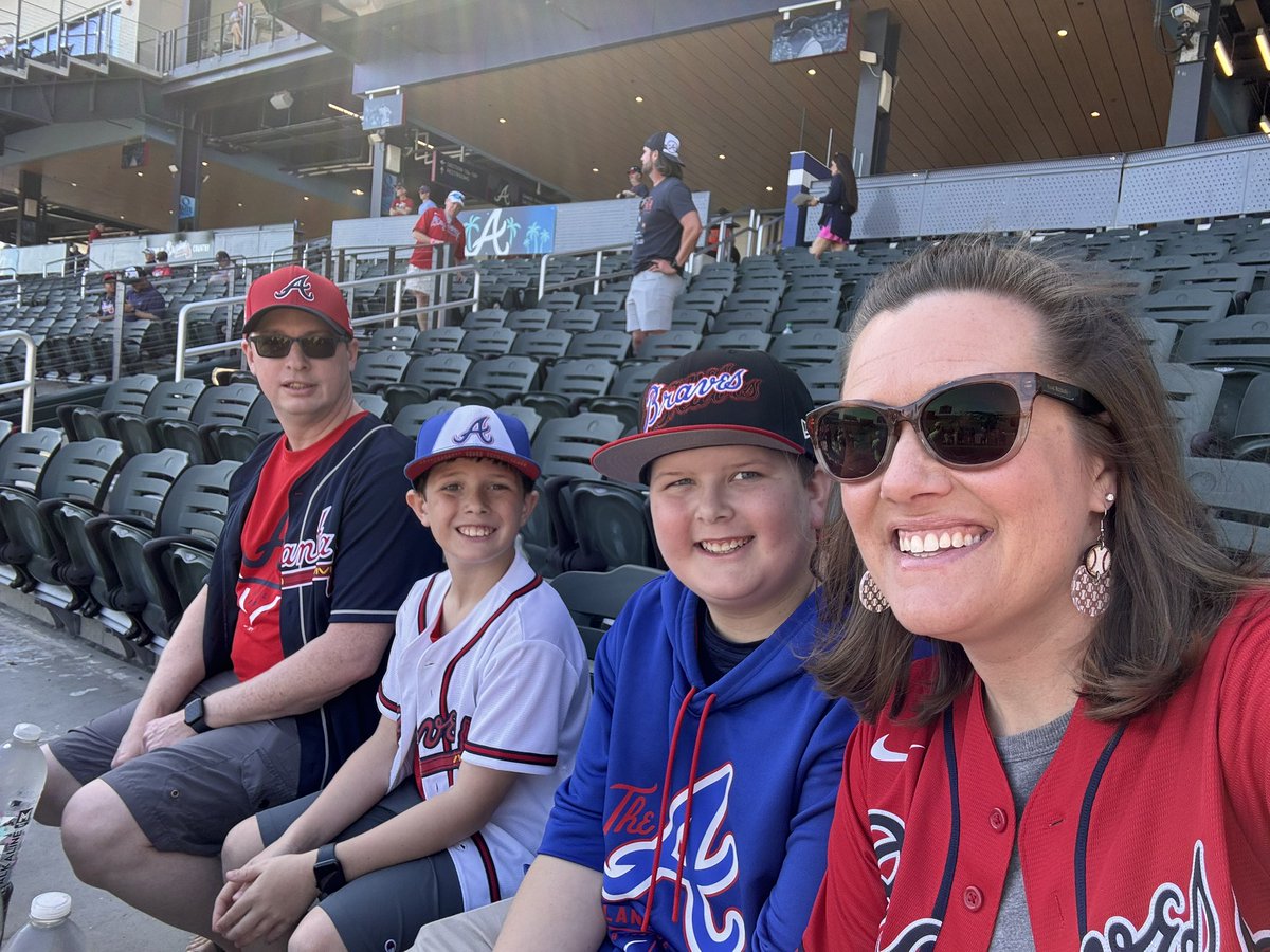 Spring Training with the  <a href="/Braves/">Atlanta Braves</a> at <a href="/cooltodaypark/">CoolToday Park</a> ! Our favorite March tradition!