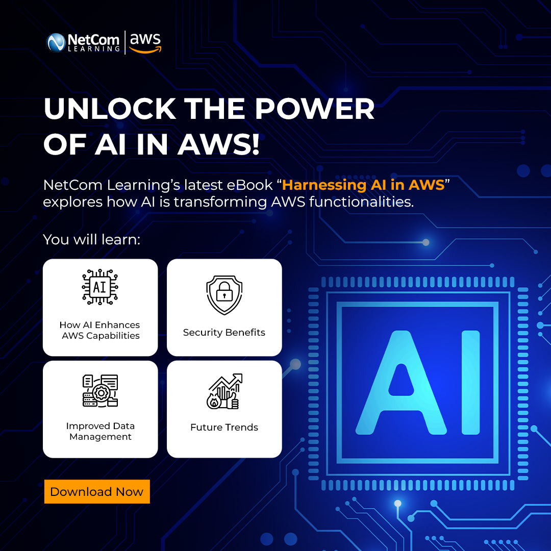 NetComLearning's tweet photo. Unlock Free Access to the “Harnessing AI” eBook Now: https://t.co/gvh8vbWfWP
Download the eBook today!
#AWS #AIRevolution #NetComLearning #ArtificialIntelligence #CloudComputing #DevOps #DigitalTransformation #FutureTech #Innovation #TechTrends https://t.co/7qDUT0rCV5