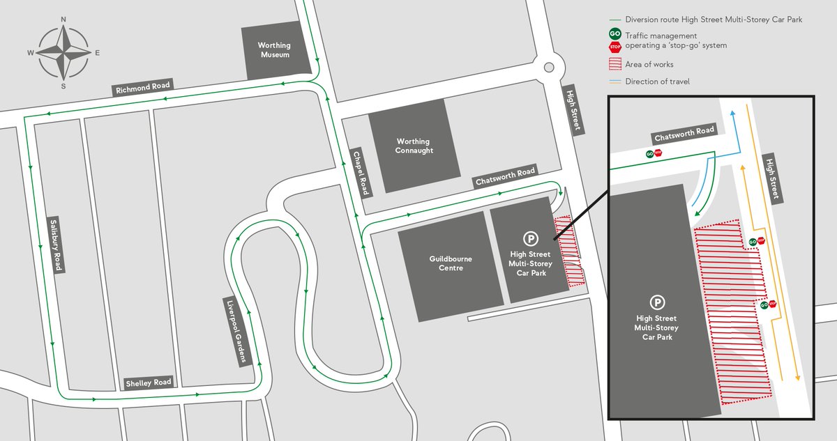 WorthingHeat's tweet photo. 🏗️ Notice of works outside High Street Multi-Storey Car Park from 23-28 March 🏗️

For full information on works taking please visit:

https://t.co/Cu8x0gClTo

@adurandworthing @WSCCNews https://t.co/SIhlZP0uim