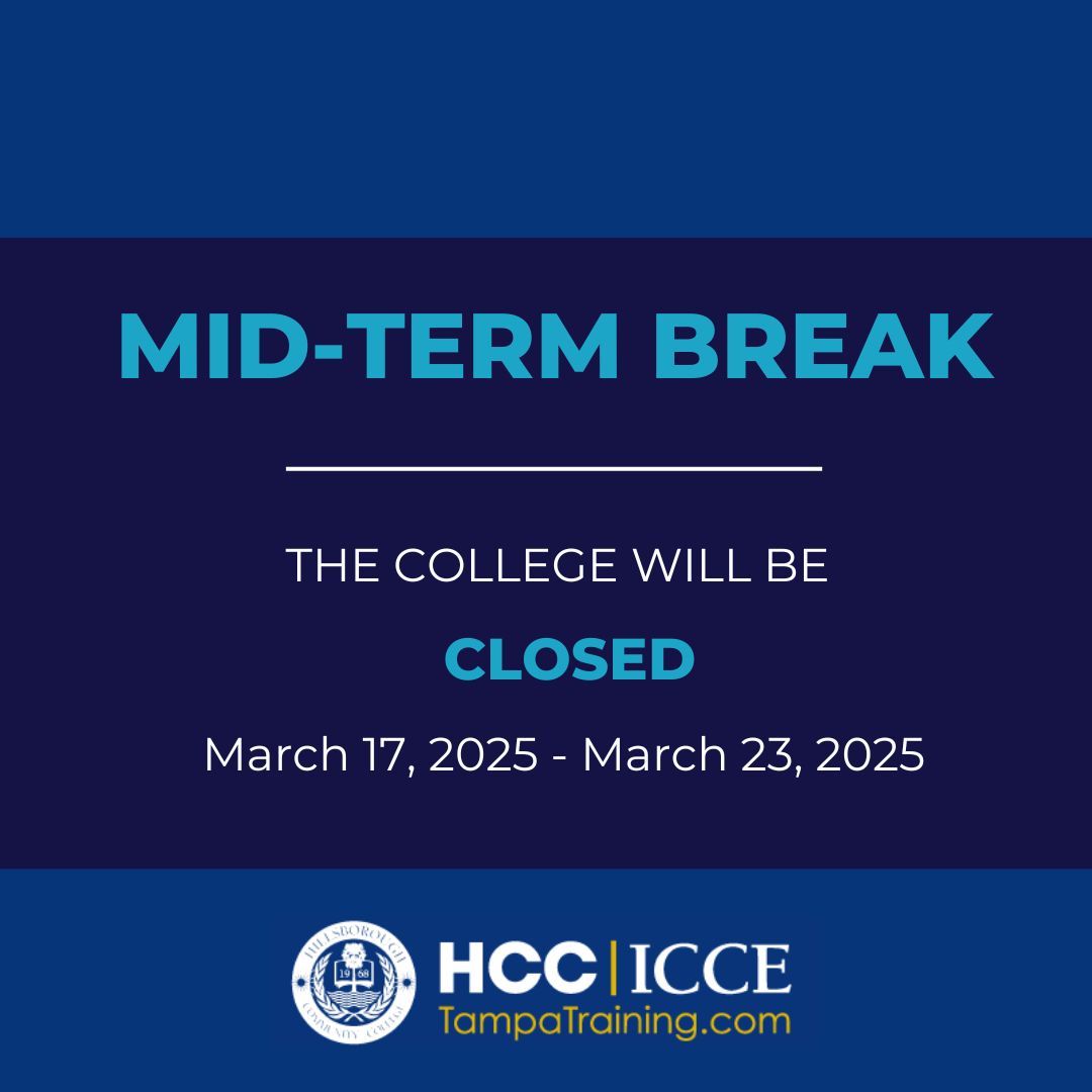 Reminder: The college will be closed for Mid-term Break from 3/17/25 to 3/23/25. Enjoy your well-deserved time off and come back refreshed!