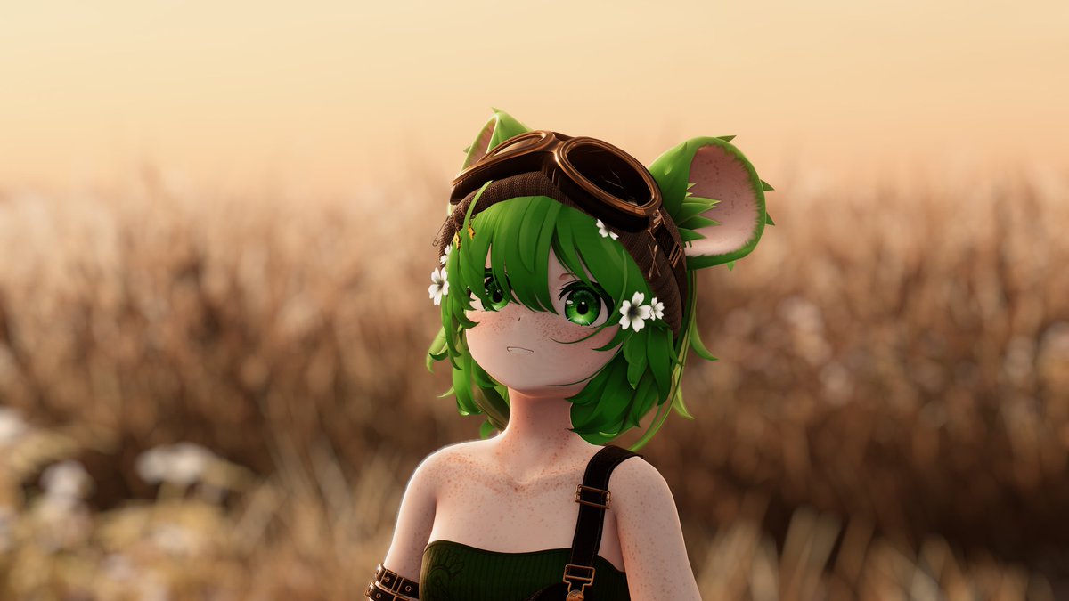 Ivylistar's tweet image. Wheat fields
#VRChat