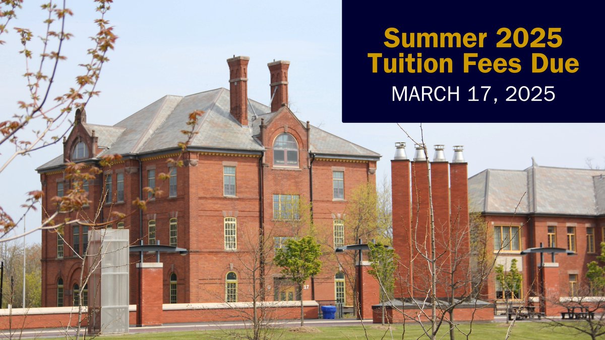 Tuition fee for Summer 2025 is due on Monday, March 17. To make a payment, log in to your MyHumber account &amp; navigate to the Payment &amp; Account Centre under the Student Account &amp; Fees tab. For OSAP inquiries, please contact the Registrar or the Financial Aid.

#HumberFSCS
