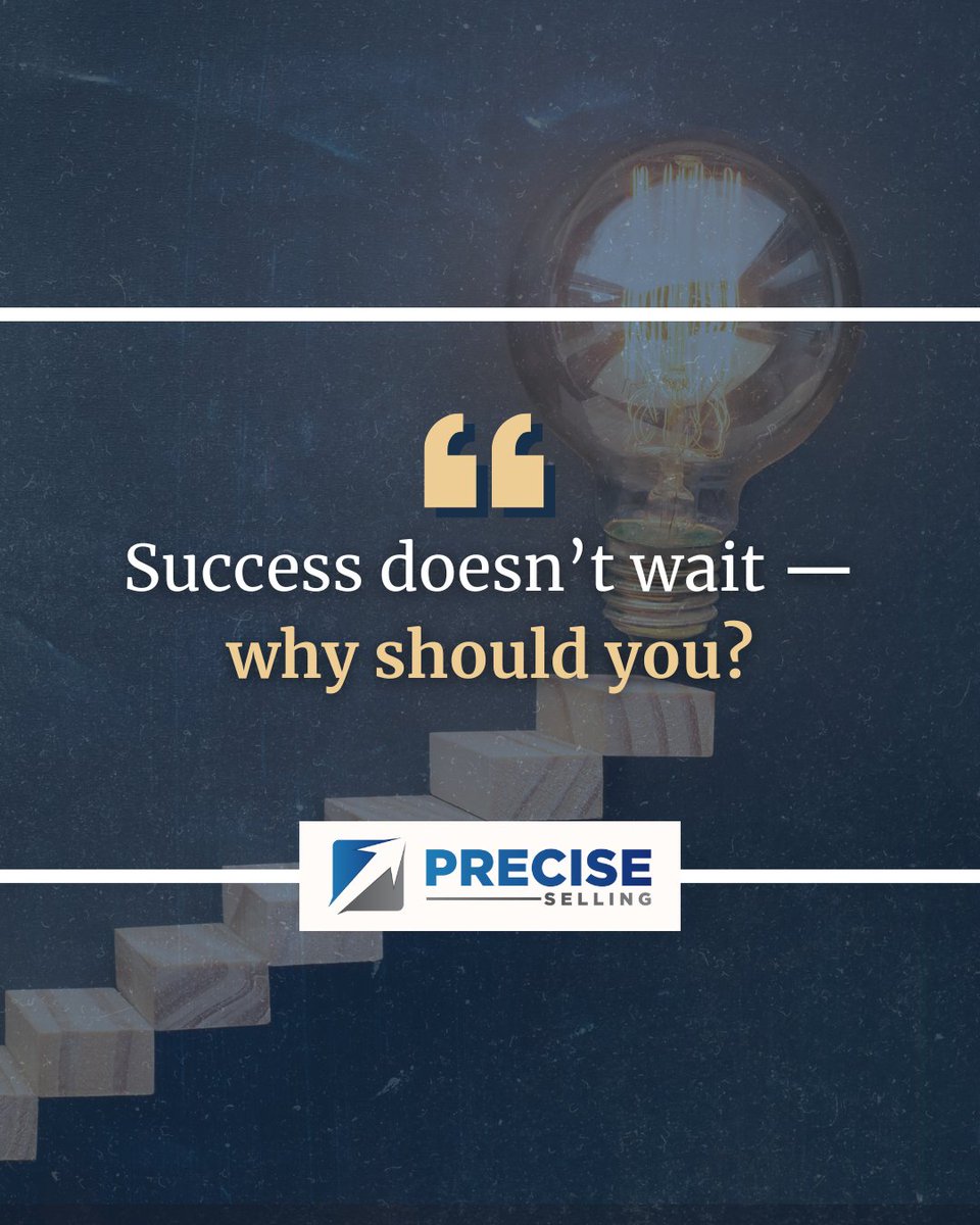 Want to be your industry's top performer in 20 days or less? Challenge accepted. Let's get to work! 

#preciseselling #preciseperformers #salessuccess #b2bsales #sellsmarter