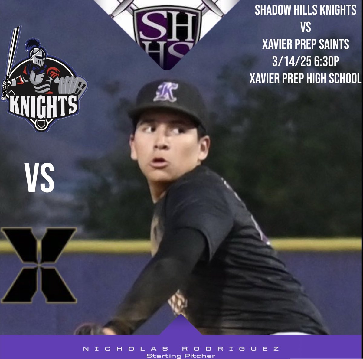 Nicholas Rodriguez (@nick3_rodriguez) on Twitter photo Starting on the mound tonight in our third league game against Xavier Prep.
<a href="/CoachDiMatteo/">Coach Sam DiMatteo</a> <a href="/SoCalUncommBsb/">Crossley SoCalUncommitted</a> <a href="/jamesmcfadden10/">James McFadden</a> Starting on the mound tonight in our third league game against Xavier Prep.
<a href="/CoachDiMatteo/">Coach Sam DiMatteo</a> <a href="/SoCalUncommBsb/">Crossley SoCalUncommitted</a> <a href="/jamesmcfadden10/">James McFadden</a>