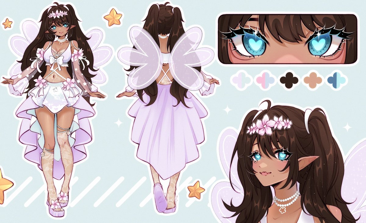 EffiVT's tweet image. 🌸Hiya! I'm Effi, a flower fairy!

🌸I'm a variety streamer who loves yappin' and gamin with my community~ (I also do a terrible Miles Tails Prower impression)

🌸twitch link in bio :D (u have to follow or else..haha jk..unless..)
🎨@/yunyunnn_v
👗@/zaiacutiee

#vtuber #envtuber