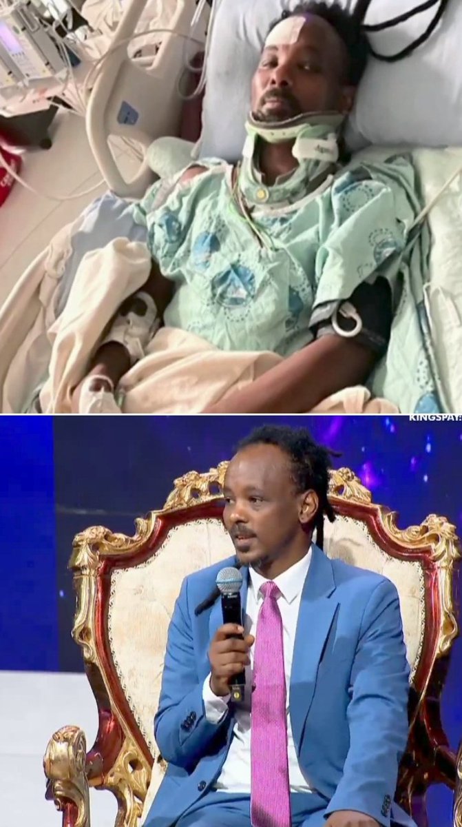 I remember I cried when the man of God prayed for this man during the previous healing streams. 

After being involved in an accident and was told he will never walk again, my oh my!  HE WALKED UP  A GLOBAL STAGE IN THE BIGGEST HEALING CRUSADE IN THE WORLD UNAIDED AND TESTIFIED