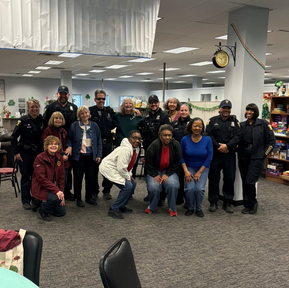 Toledo_PD's tweet photo. Thanks to everyone who joined us for Coffee with Cops at the Margaret Hunt Senior Center this week. We enjoyed connecting and hearing from you. See you at the next one!

#ToledoPolice #CoffeeWithCops #Toledo #Community https://t.co/mgFN5fjFio