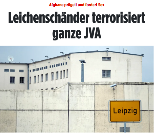 #Aue/Leipzig: Abgelehnter Asylant tickt immer wieder komplett aus - „Es gab schon mehrere Vorfälle mit ihm“ Zuletzt drosch er auf einen Mithäftling (53) ein. Zuvor soll er dem Polen mitgeteilt haben, dass der ihm künftig sexuell zu Diensten stehen solle. bild.de/regional/chemn…