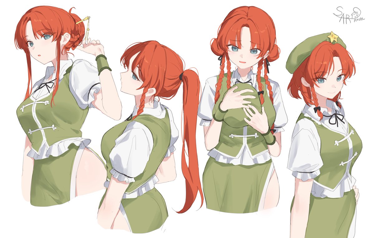 色んな美鈴
#東方Project