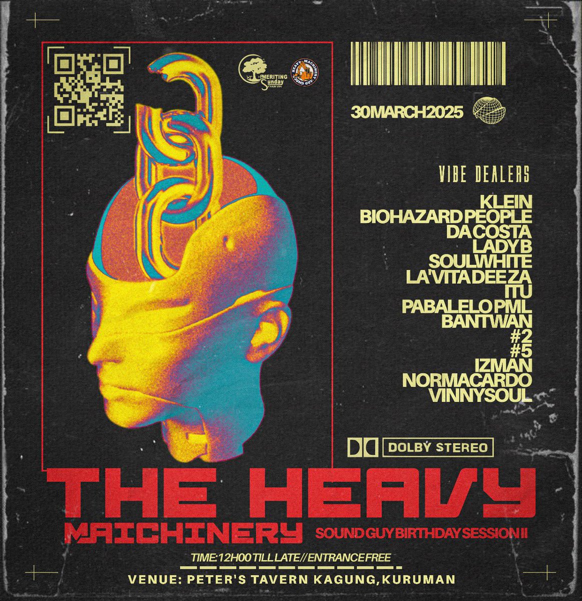 BioTechBorake's tweet image. Join us for @La'VitaDeeZA's birthday bash 🎉 We're throwing a MASSIVE Dub blowout at Kagung, Kuruman! 🙌 #Dub #BirthdayVibes #BioHazardPeople