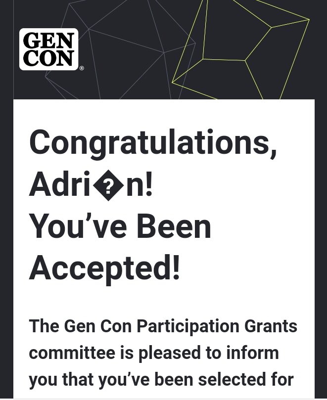 I’m going to Gen Con for the first time ever this year!!!! I’m so excited!!!! AAAAAAHHHHHHH!!!!😱😱😱😱