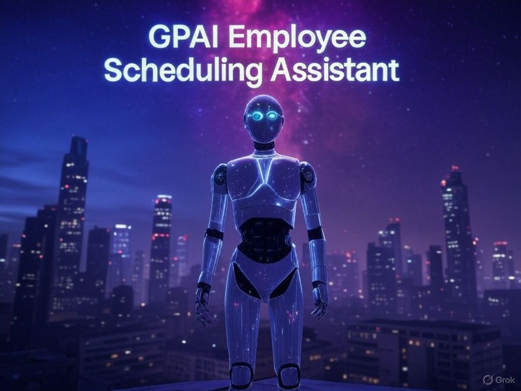 GPAILimited's tweet photo. ⏰ GPAI Employee Scheduling Assistant 🤖✨

Streamline your workforce management with AI!
🔹 Automate scheduling &amp; shift planning
🔹 Reduce scheduling conflicts &amp; improve efficiency
🔹 Enhance employee satisfaction &amp; productivity 🚀
  #SmartSolutions #GPAI  #WorkforceManagement https://t.co/7zr2erWOH8