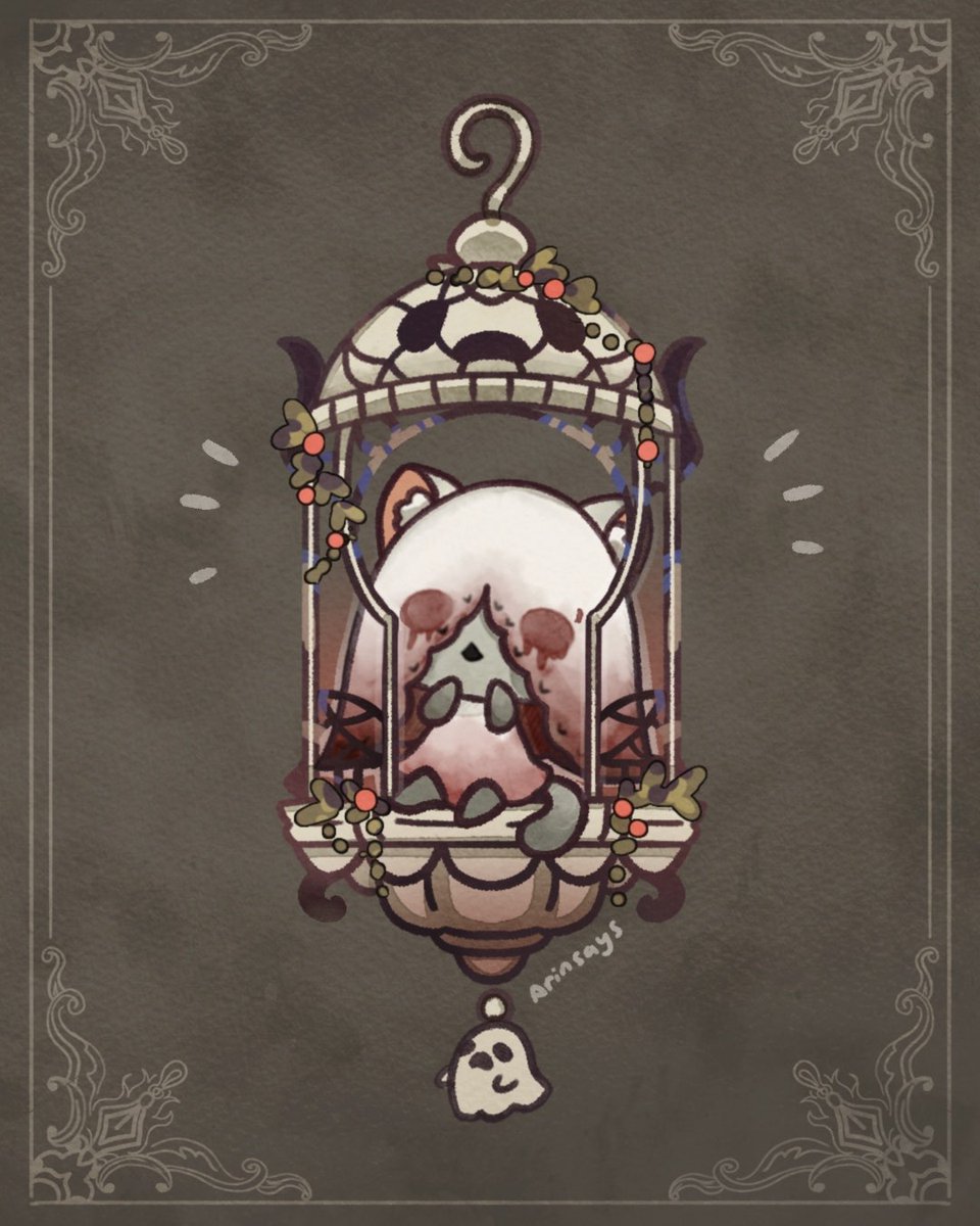 TheChatacombs's tweet photo. [ Ghost Lantern ]
.
More keychain design for #cf20 ! :D
.
#chatacombs https://t.co/ij6uvz5cGi