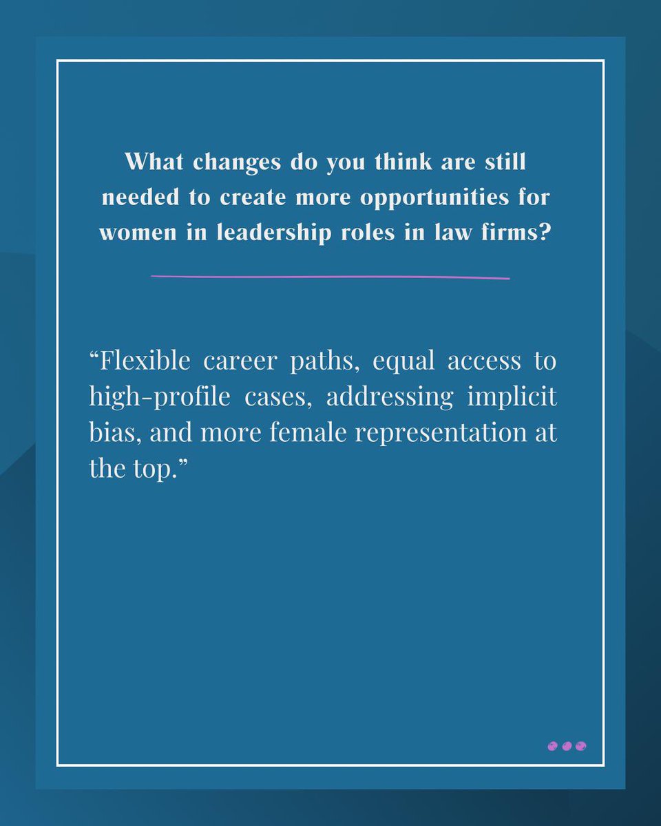 This #WomensHistoryMonth, we’re spotlighting the women leading EDGE Legal—starting with Marilena Román-Gandulla, Co-Managing Partner.
 
From key lessons to advice for future leaders, her insights are a must-read. 👇
 
Strong women don’t just practice law—they transform it. 💪✨