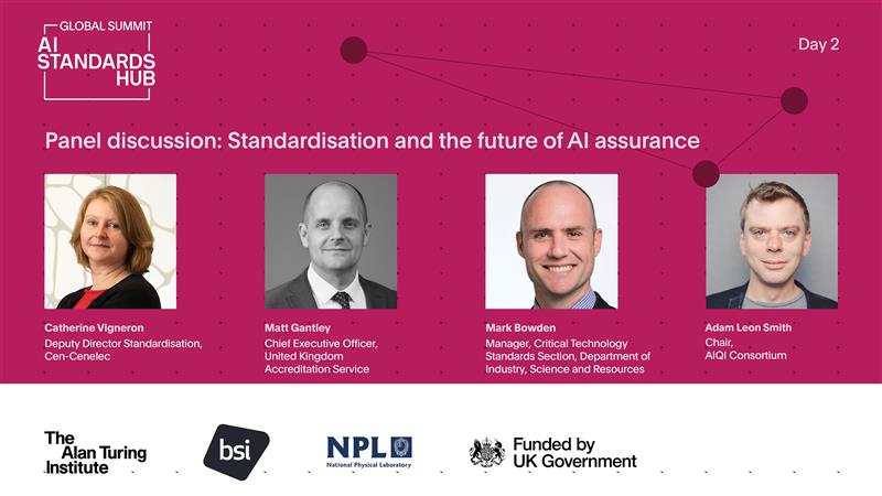 Join us for the AI Standards Hub Global Summit’s closing session on 18 March for a look ahead into the future, exploring key challenges and emerging needs at the intersection of AI standardisation and AI assurance.

Full agenda and sign-up for livestream: bit.ly/4iswkqN