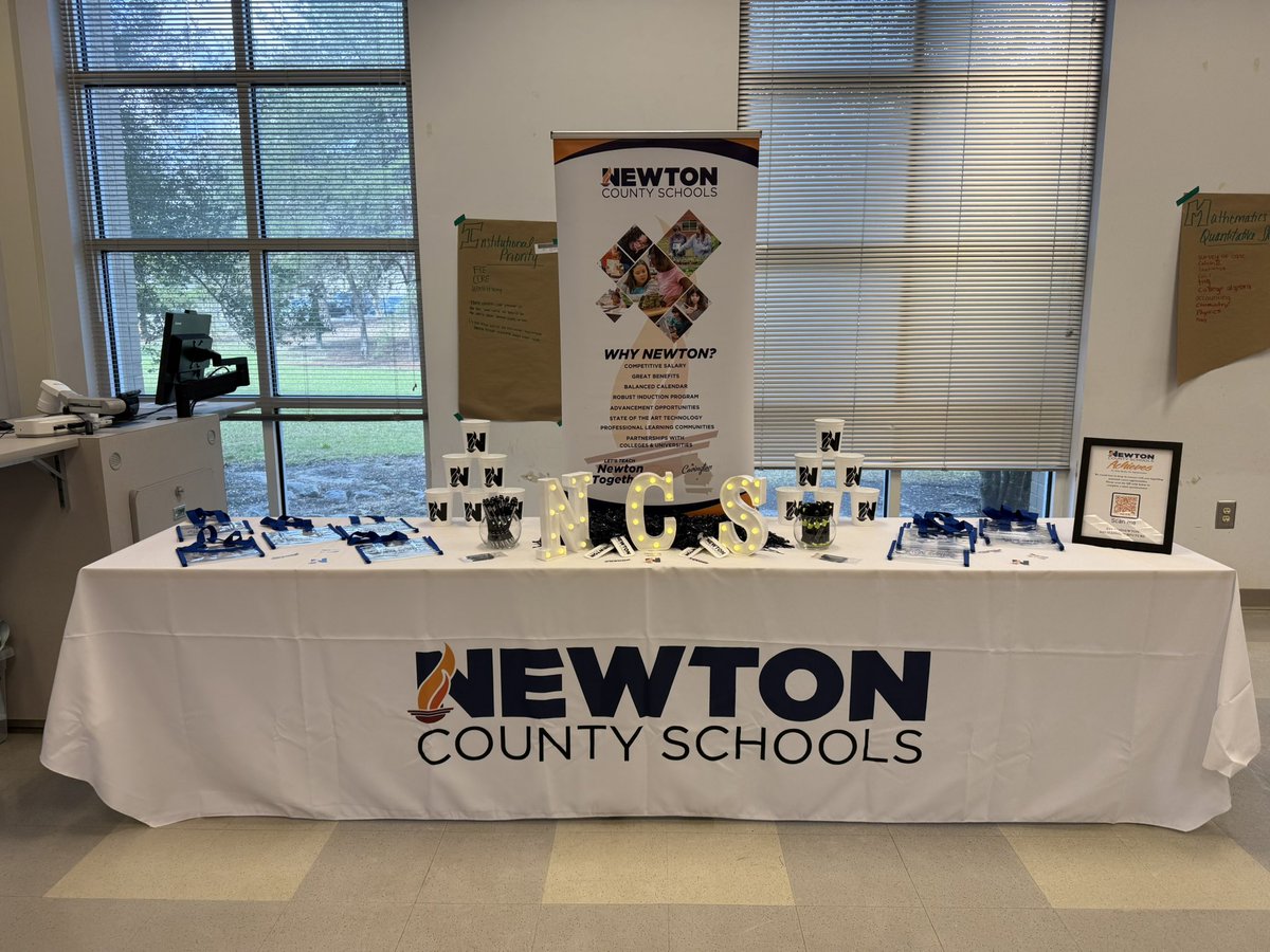 NCS HRDept (@ncsshrdept) on Twitter photo Excited to meet future educators <a href="/GeoSouthernCOE/">Georgia Southern COE</a>! 🎓🍎 Come see why NCS is the perfect place to launch your teaching career! We are #BuildingOurFuture #TeachNewton #FutureEducators #JoinOurTeam Excited to meet future educators <a href="/GeoSouthernCOE/">Georgia Southern COE</a>! 🎓🍎 Come see why NCS is the perfect place to launch your teaching career! We are #BuildingOurFuture #TeachNewton #FutureEducators #JoinOurTeam