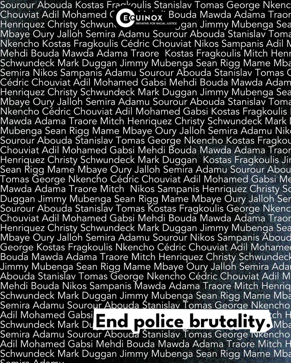 Today, on International Day Against Police Violence, we stand in solidarity with people who have been victims of police violence. 

It's time to resources away from systems of control, surveillance and policing and towards care.