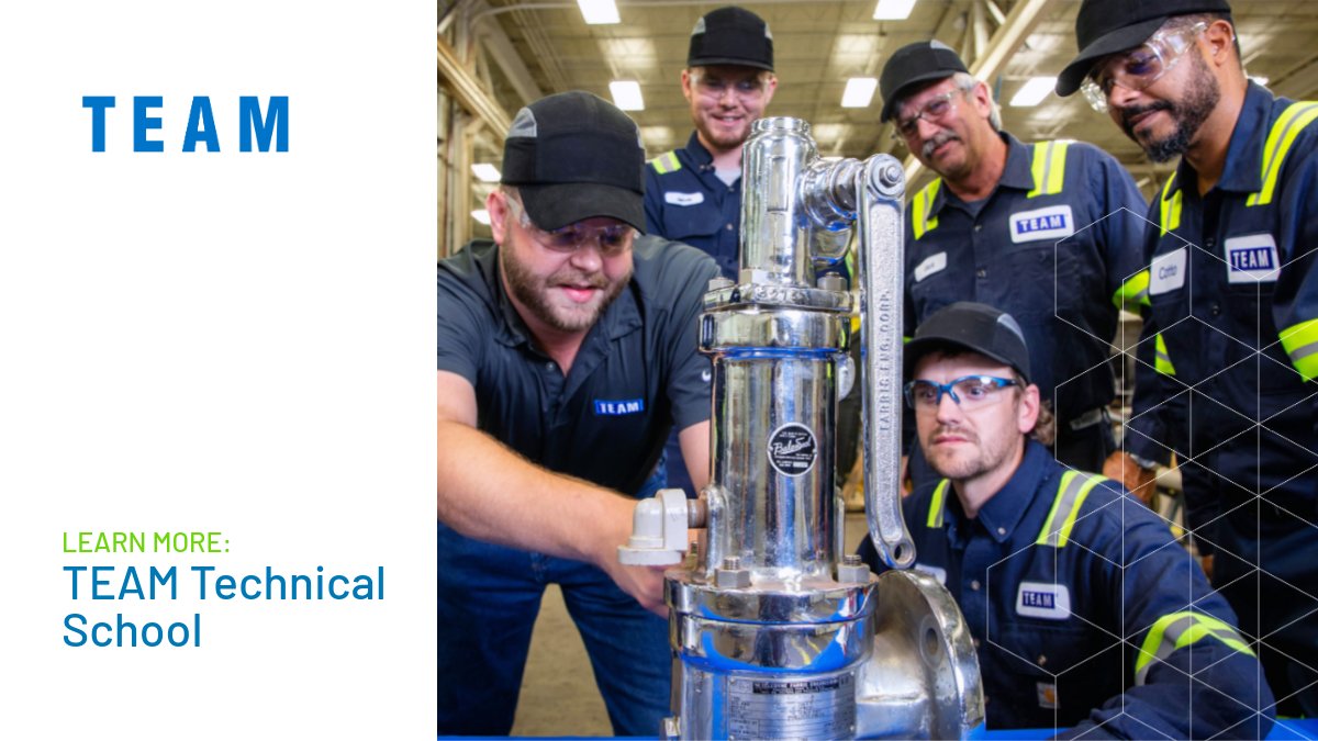 TeamIndustrial's tweet image. At #TEAM Technical School, we equip technicians with skills to tackle the industry’s toughest challenges. Through hands-on instruction and real-world applications, we’re shaping the future of asset integrity.

Learn more: hubs.li/Q036y8wl0

#TechnicalSchool #AssetIntegrity