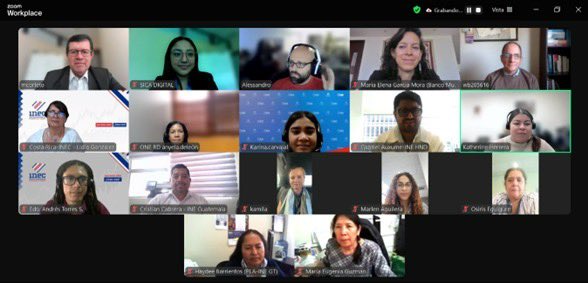 sg_sica's tweet photo. 📊🤝El Grupo Técnico de Planificación y Cooperación de la #CENTROESTAD sostuvo una reunión de trabajo con el objetivo de conocer los detalles de una propuesta del @BancoMundial para la implementación de un plan de acción sobre estadísticas de personas con discapacidad en los países del #SICA.
Para la ejecución del plan se realizará:
✅ Evaluación de la capacidad de recolectar, producir y analizar estadísticas sobre las personas con discapacidad en los países del SICA.
📌 Diagnóstico regional con insumos para el fortalecimiento de capacidades.
📲Curso virtual y dos talleres con los especialistas de las Oficinas Nacionales de Estadística (ONE).
#TrabajoConjunto